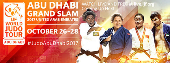 6 azzurri in gara dal 26 al 28 Ottobre al Grand Slam di Abu Dhabi 2017